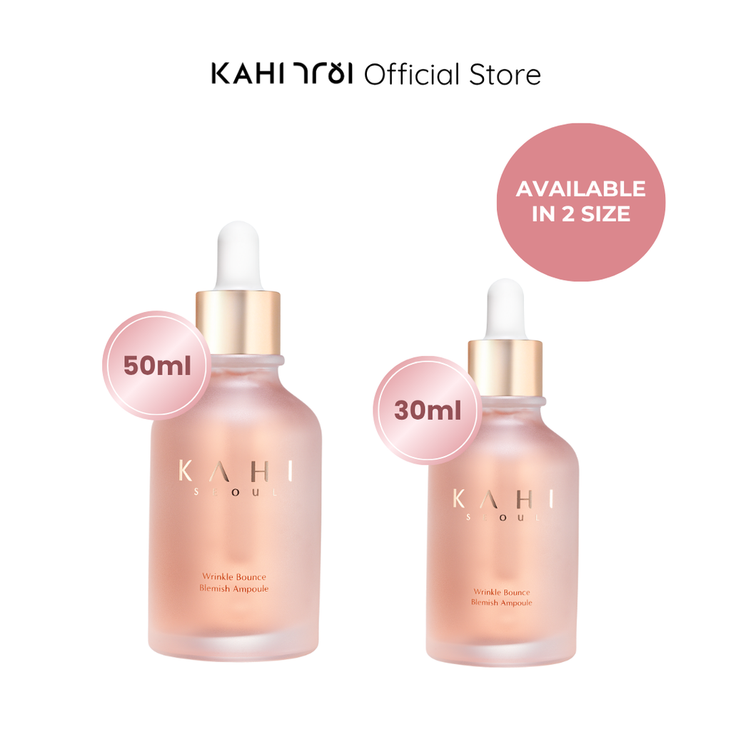 KAHI Wrinkle Bounce Blemish Ampoule — Skincare Korea Bebas Kerutan & Bekas Jerawat