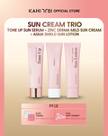 [Official] KAHI Sun Cream Trio - Tone Up + Mild Sun + Aqua Shield Cream