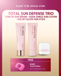 [Official] KAHI Total Sun Defense Trio Tone Up Sun Serum + Aqua Shield Sun Lotion + Velvet Glow