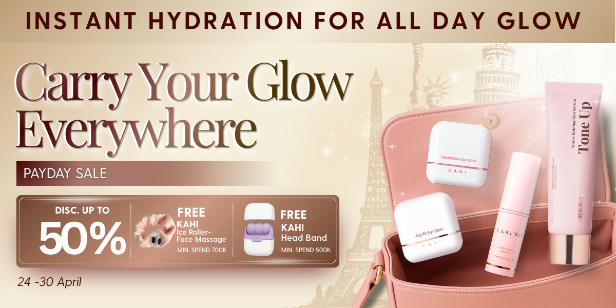 [Official] KAHI Holiday Sun Protection Airyfit + Keychain Tube