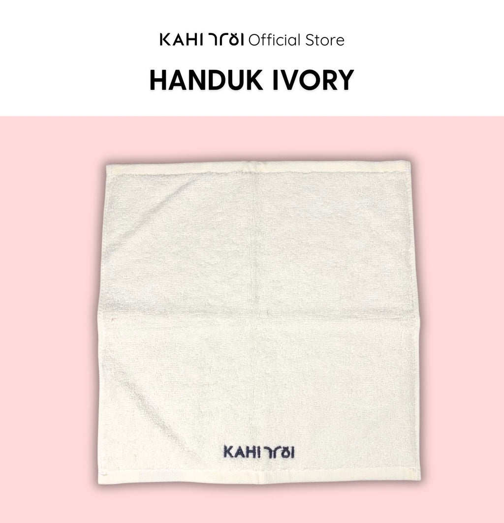 EXCLUSIVE GIFT KAHI 1 Lembar Handuk Ivory