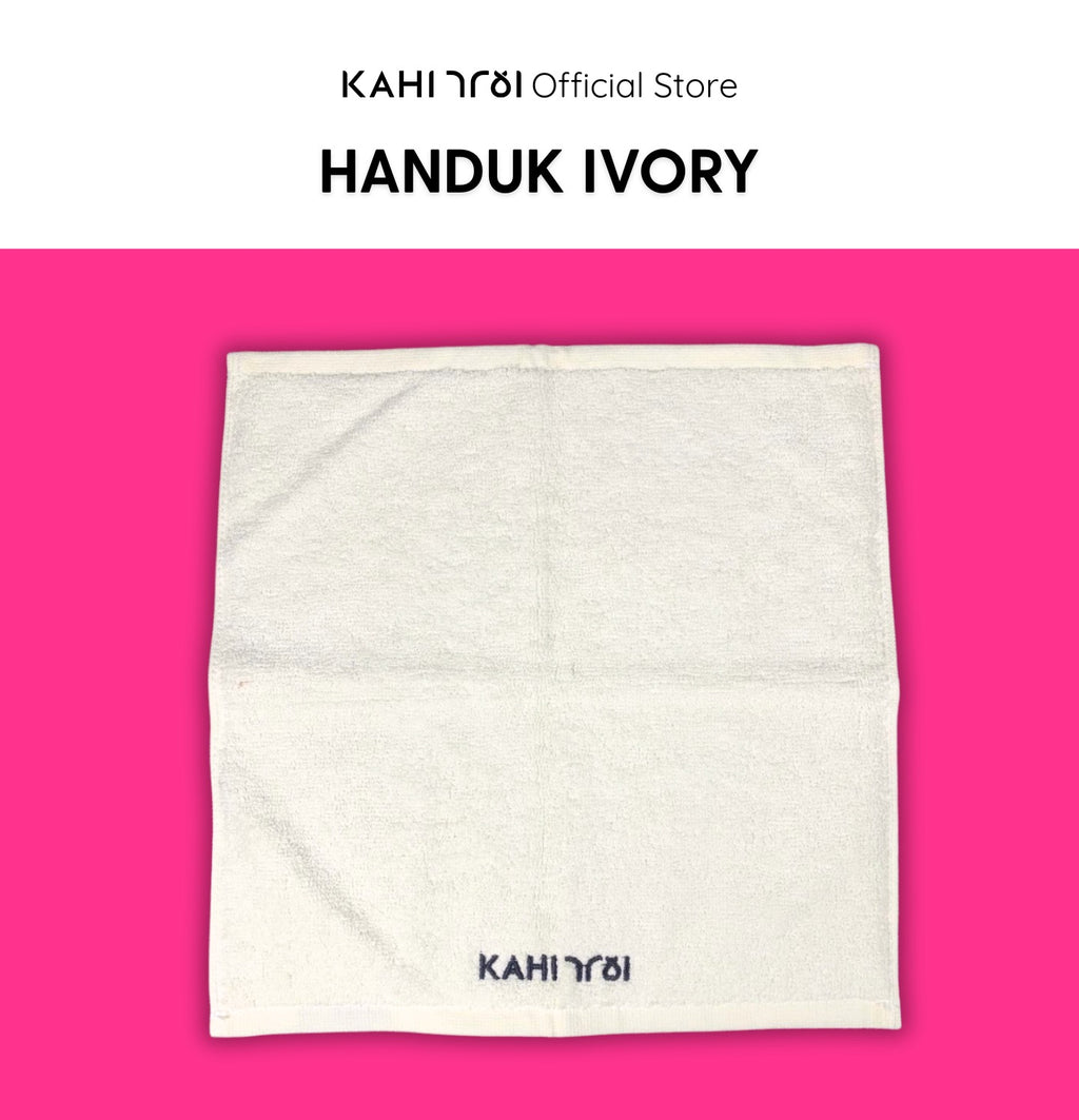 EXCLUSIVE GIFT KAHI 1 Lembar Handuk Ivory