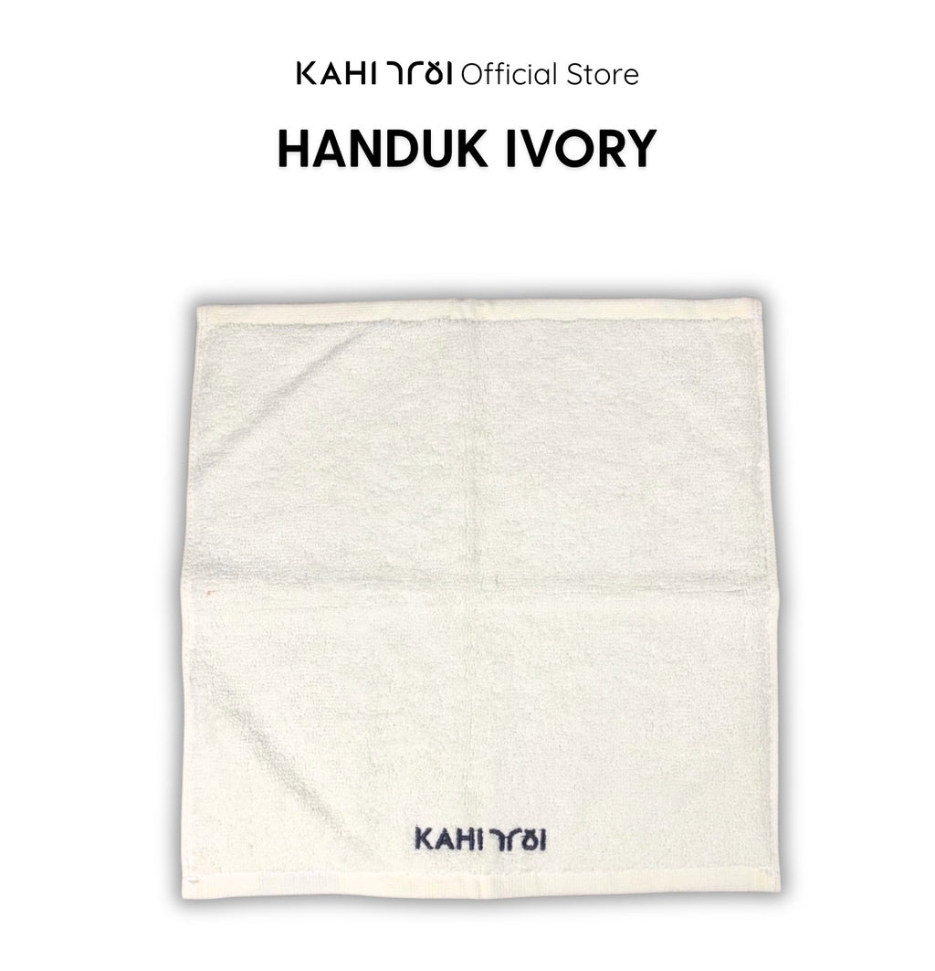 EXCLUSIVE GIFT KAHI 1 Lembar Handuk Ivory