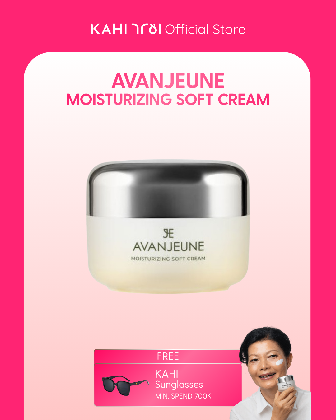 [Official] AVANJEUNE Moisturizing Soft Cream 50ml - Moisturizer  Anti Aging Pelembap Kerutan by KAHI