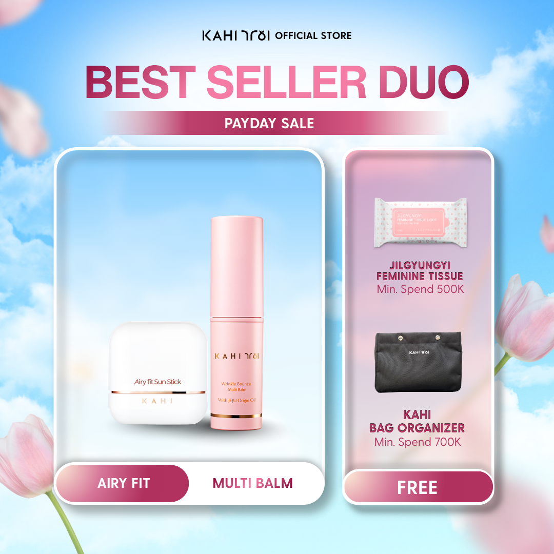 [Official]  KAHI Best Seller Duo — KAHI Multi Balm + KAHI Airy Fit Sunstick SPF50+ PA++++