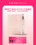 [Official] KAHI Dewy Skin Glow Combo — Wrinkle Bounce Collagen Mist + Waterfull Perfecting Mask
