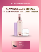 [Official]  KAHI Glowing Lawan Kerutan Kit — Korean Moisturizer, Mist & Sunscreen for Anti Aging