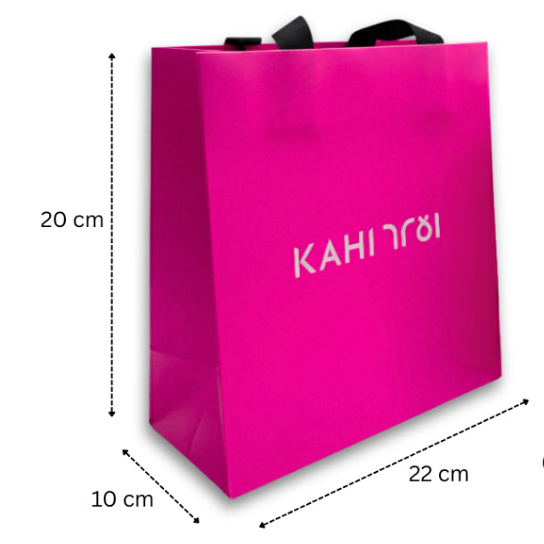 [Official] KAHI GIFT FOR YOU & ME Paper Bag – Exclusive Pink Color Small & Large Size