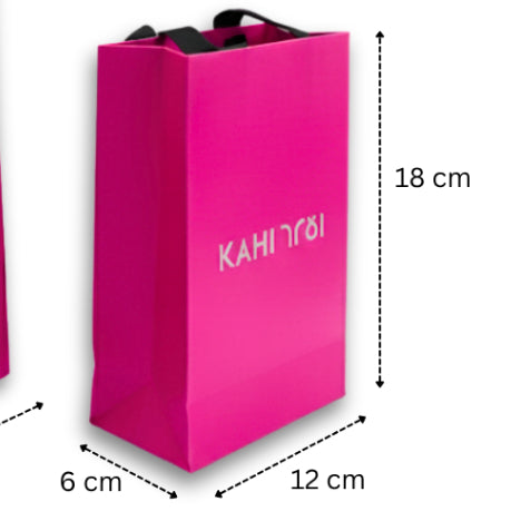 [Official] KAHI GIFT FOR YOU & ME Paper Bag – Exclusive Pink Color Small & Large Size