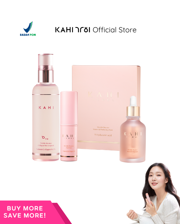 KAHI Korean Botox Kit — Collagen Mist, Multi Balm, Sheet Mask, Blemish Ampoule