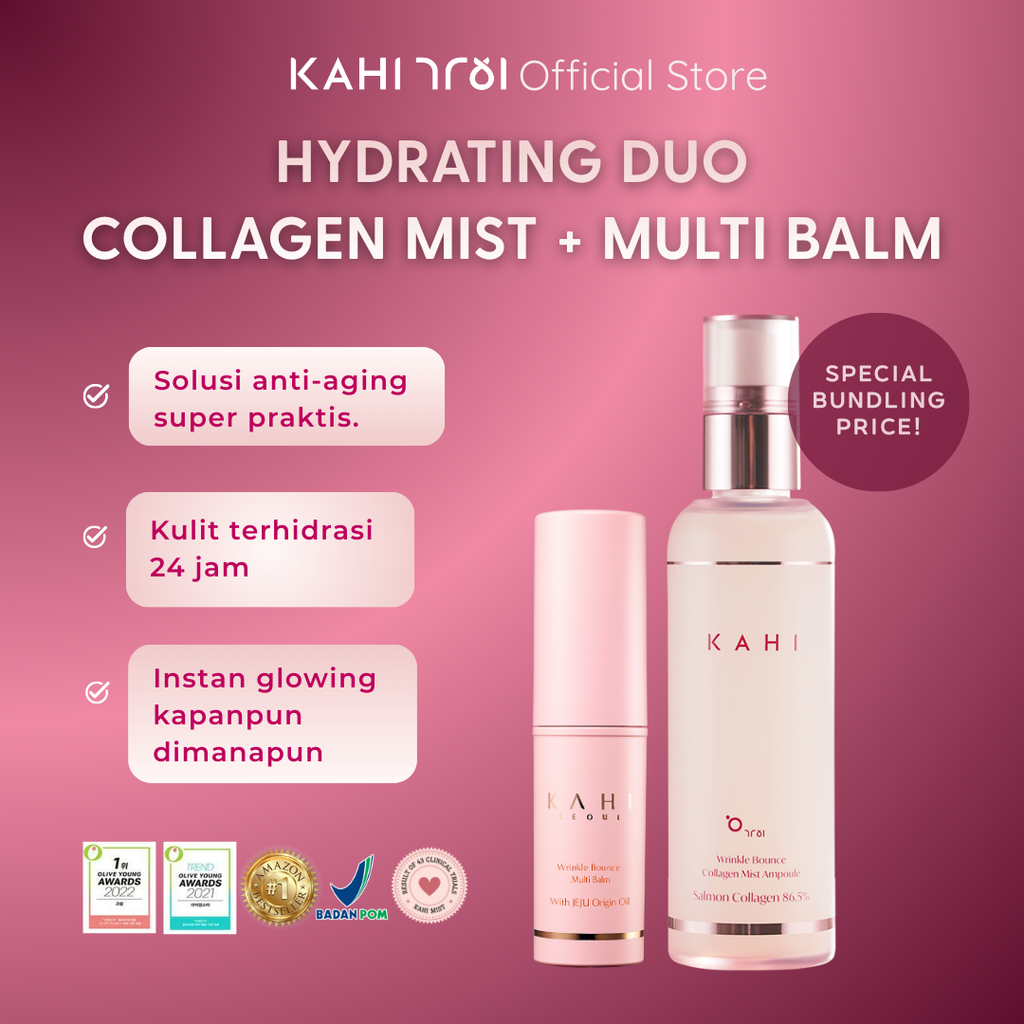 [Official] KAHI Hydration Duo — Collagen Mist + Multi Balm