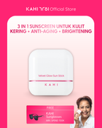 [Official] KAHI Velvet Glow Sunstick SPF50+ PA++++ — Lightweight & Hydrating Sun Protection — 13,5g