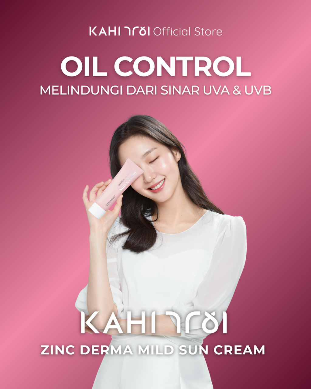 [Official] KAHI Zinc Derma Mild Sun Cream SPF 50+++ 50ml
